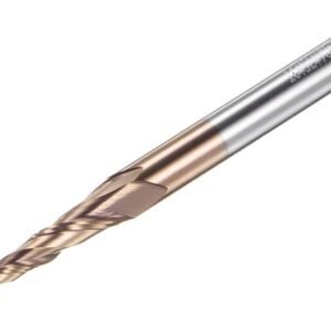 2mm Taper Bit 8x75 Extra length Solid Carbide Ballnose 1piece