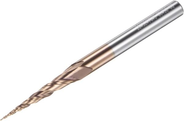 2mm Taper Bit 8x75 Extra length Solid Carbide Ballnose 1piece