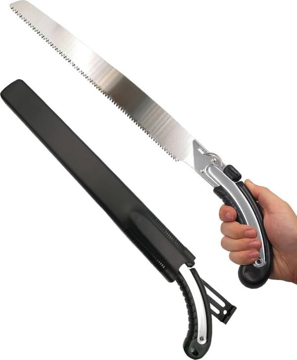 Hand Pruning Saw For Tree Branch Cutter (1 Pc / With Cover / 50 Cm Long)