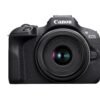 Canon EOS R100 24.1 MP Mirrorless Camera (Black) with RF-S18-45mm f/4.5-6.3 is STM Optical Zoom Lens | 4k Video